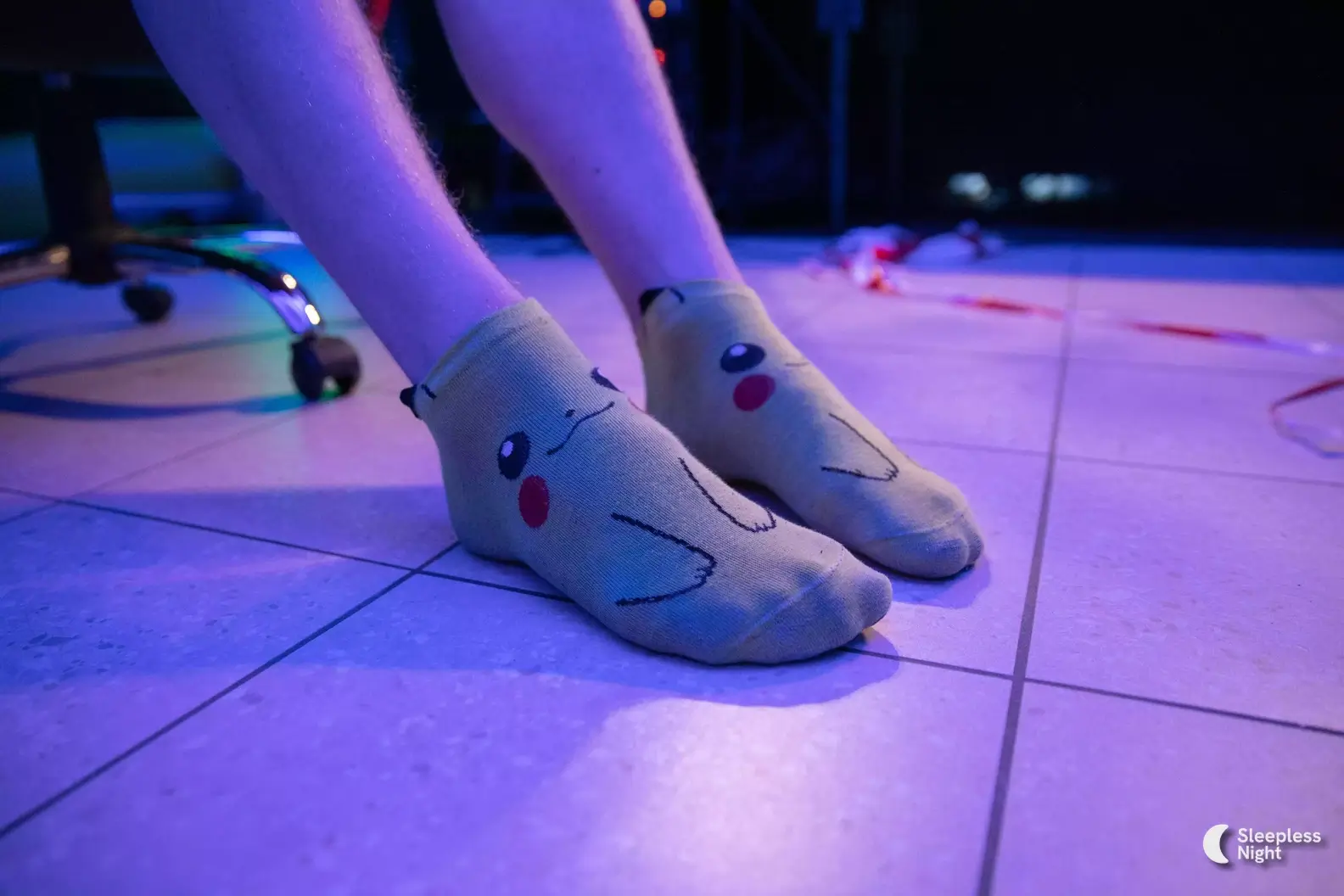 Des chaussettes Pikachu